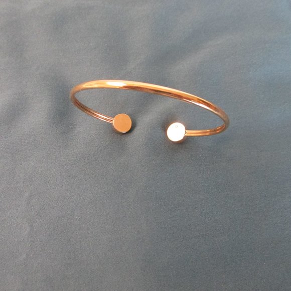 Fossil Clear Glass Yellow Acrylic Embedded Key Choker PLUS Bonus Cuff Bangle - Picture 11 of 11